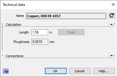 Technical Data Pipes LINEAR Revit