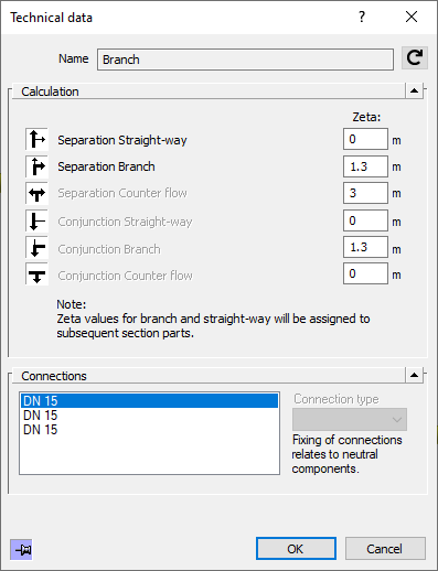 Technical Data T-Piece LINEAR Revit