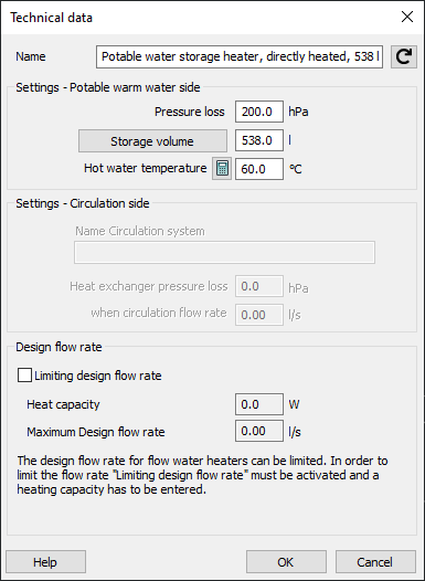 Potable Water Heater LINEAR Revit