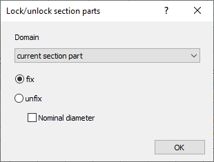 Lock pipe sections Linear Revit