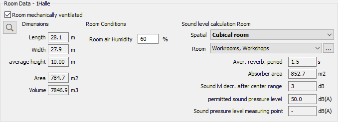 Room data Linear Revit