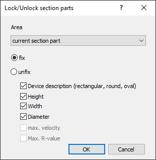 Lock duct sections Linear Revit
