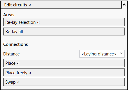 Edit circuits radiant heating cooling Linear Revit