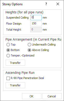 Storey options Linear Smartplan