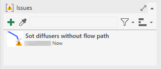 Issues section in the LINEAR Solutions for Autodesk Revit