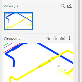 Report section with the new view