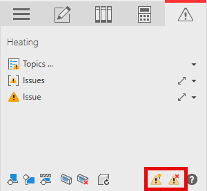 Reports tasks tab Linear Revit