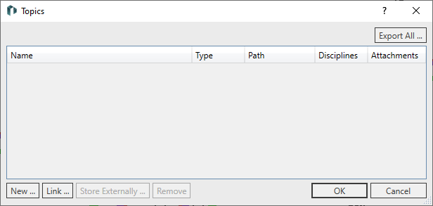 Dialog Topics in the LINEAR Solutions for Autodesk Revit
