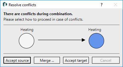 Resolve conflitcts Linear Revit