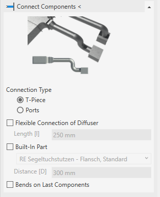 Connect components Linear Revit