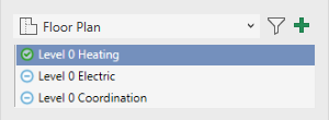 Project tab with the newly assigned view